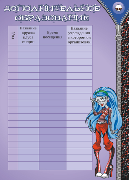 скачать портфолио с монстрами хай